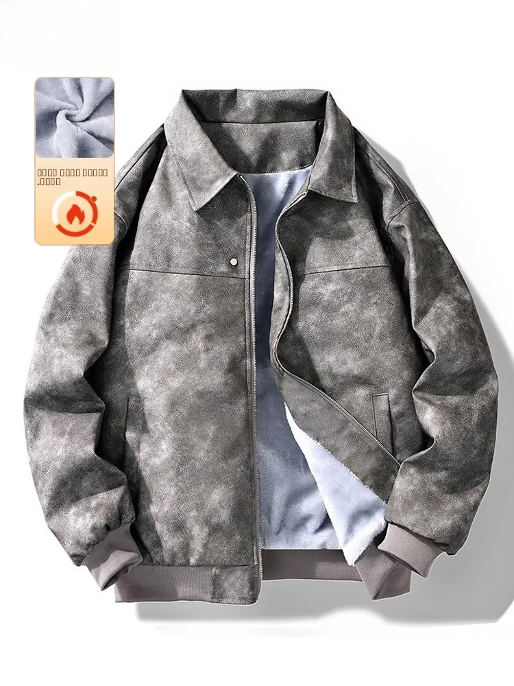 2025 New Men's Fce Lined Biker Jaet American Retro PU Leather Coat Windproof Long Sve Zipper Decorated Loose Fit Jaet
2025 New Men's Fce Lined Biker Jaet American Retro PU Leather Coat Windproof Long Sve Zipper Decorated Loose Fit Jaet