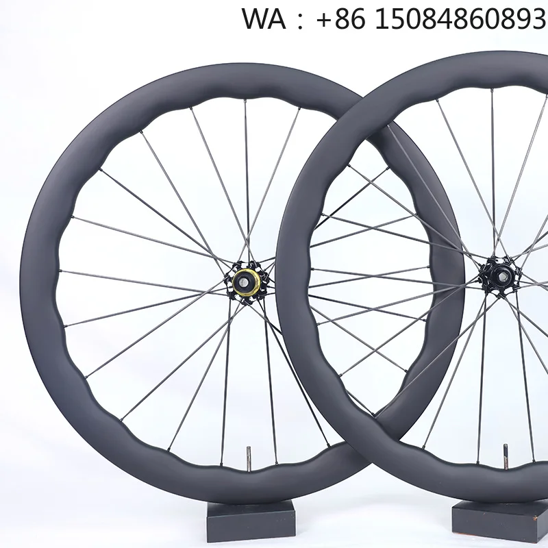 700c T800 21-Hole Carbon Wheels, UD finishing carbon fiber rim, professional disc brake road bicycle wheel accessories
700c T800 21-Hole Carbon Wheels, UD finishing carbon fiber rim, professional disc brake road bicycle wheel accessories
