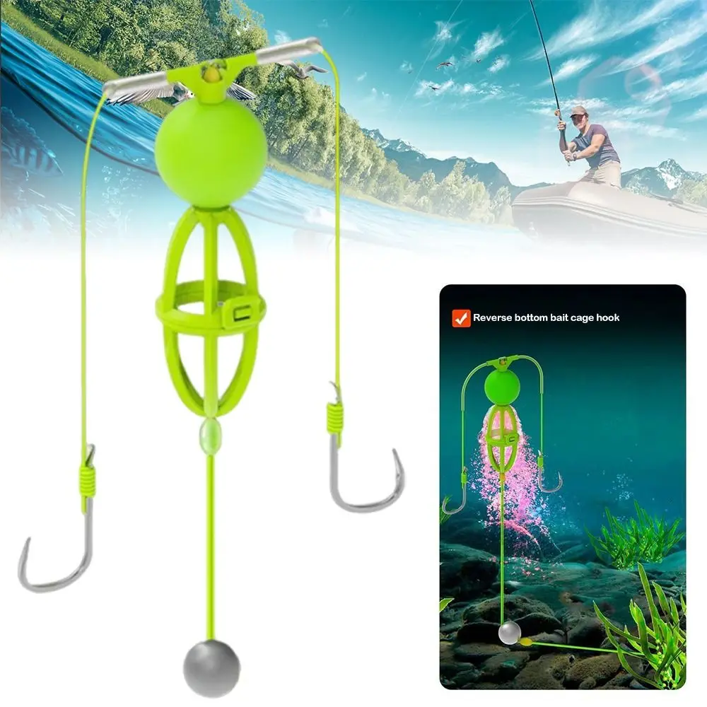 Hot String Hook Fishing Bait Cage Carbon Steel Fishing Set Line Group Feeder Sinker Float Sharp Fishing Spring Bait Cage Outdoor
Hot String Hook Fishing Bait Cage Carbon Steel Fishing Set Line Group Feeder Sinker Float Sharp Fishing Spring Bait Cage Outdoor