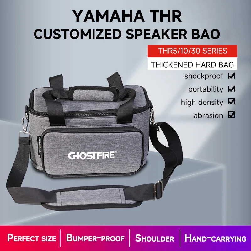 YAMAHA Portable Thickened Audio Bag Amplifier Bag THR5/THR10II WL/THR30II WL Speaker Carrying Bag Storage Case
YAMAHA Portable Thickened Audio Bag Amplifier Bag THR5/THR10II WL/THR30II WL Speaker Carrying Bag Storage Case