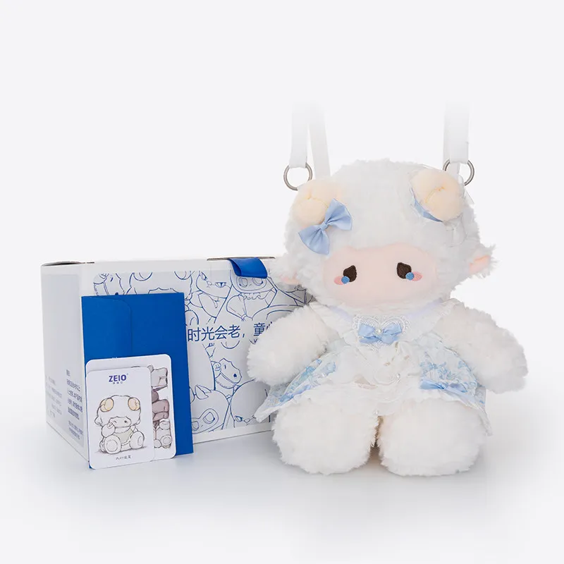 ZEIO Plush Lamb Backpack Stuffed Lamb Doll Puff Style Sea Themed Ruffled Dress Soft Fluffy Shoulder Bag Gift For Girlfriend
ZEIO Plush Lamb Backpack Stuffed Lamb Doll Puff Style Sea Themed Ruffled Dress Soft Fluffy Shoulder Bag Gift For Girlfriend
