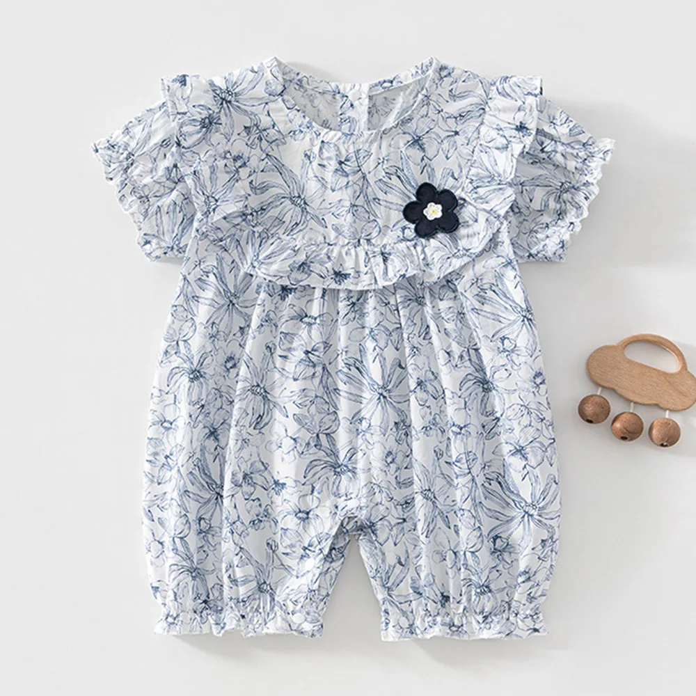Baby Girl Clothing Summer New Arrival 100% Cotton Ruffles Baby Romper Short Sleeve Thin Infant Jumpsuit
Baby Girl Clothing Summer New Arrival 100% Cotton Ruffles Baby Romper Short Sleeve Thin Infant Jumpsuit