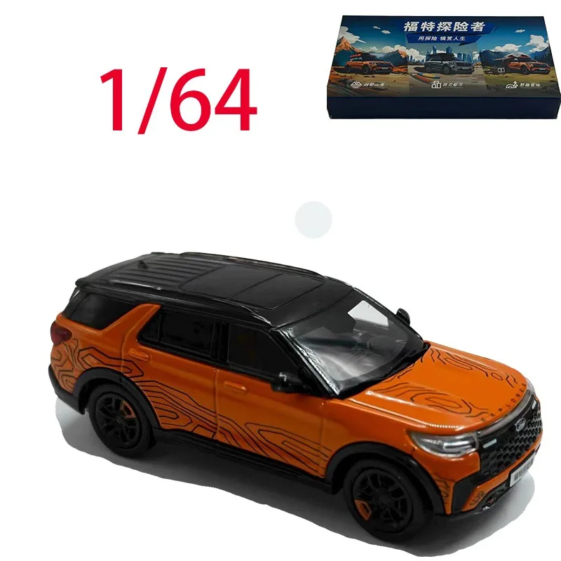 Литая под давлением модель автомобиля из сплава Ford в масштабе 1/64, Ford Explorer, горно-морские игровые транспортные средства, игрушки для мальчиков, оригинальная коробка, коллекция дисплеев
Литая под давлением модель автомобиля из сплава Ford в масштабе 1/64, Ford Explorer, горно-морские игровые транспортные средства, игрушки для мальчиков, оригинальная коробка, коллекция дисплеев