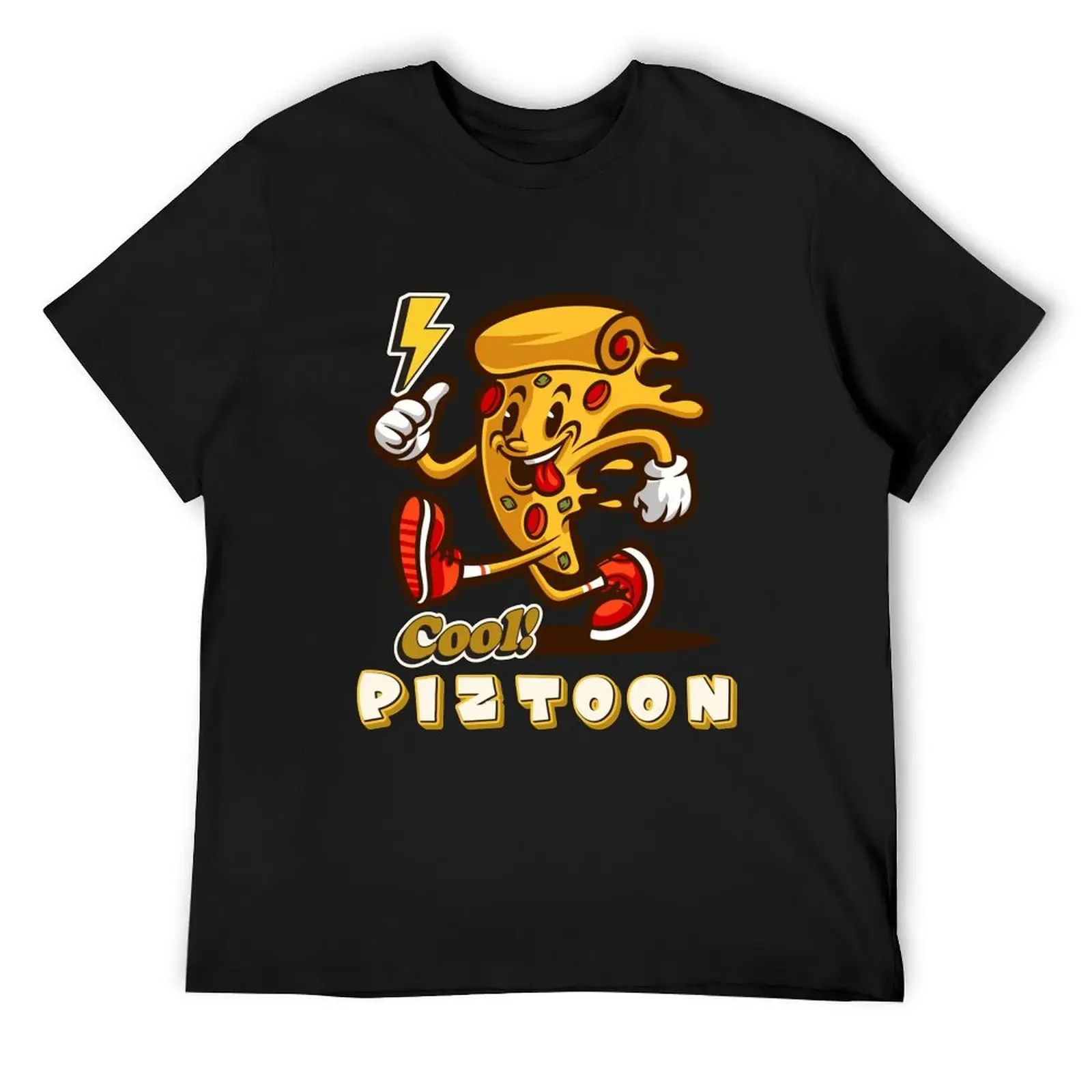 Piztoon pizza cartoon character T-Shirt graphics cheap stuff Short sleeve tee mens cotton t shirts 
Piztoon pizza cartoon character T-Shirt graphics cheap stuff Short sleeve tee mens cotton t shirts