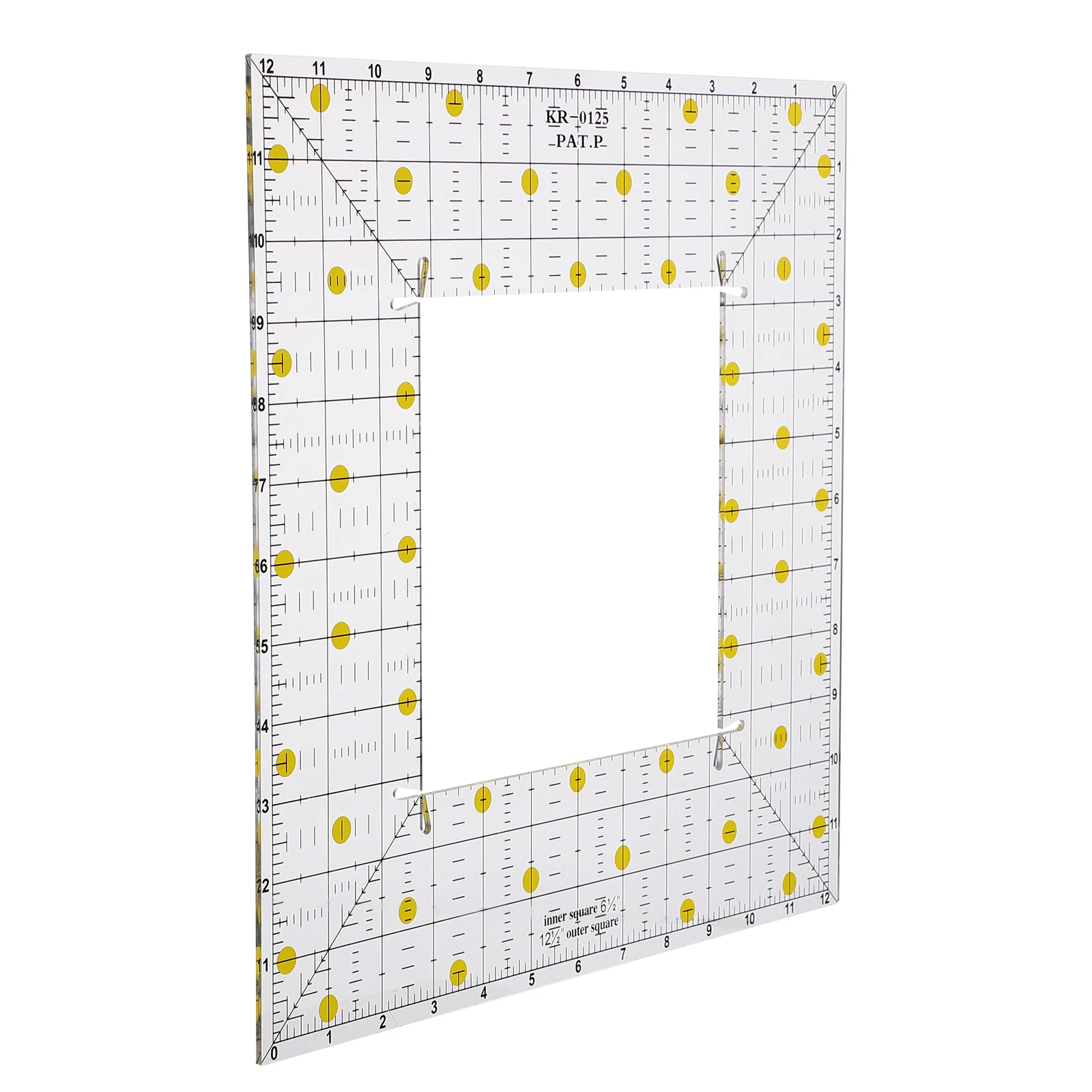 Quilting Ruler Square Fabric Multifunction Curve Cutting Template Plastic Patchwork Measuring Painting Crafts Smooth Surface No
Quilting Ruler Square Fabric Multifunction Curve Cutting Template Plastic Patchwork Measuring Painting Crafts Smooth Surface No