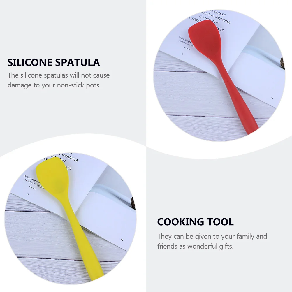 4pcs Silicone Spatula Set Non-Stick Kitchen Tools Hanging Holes Wall Storage for Home Restaurant School Gift
4pcs Silicone Spatula Set Non-Stick Kitchen Tools Hanging Holes Wall Storage for Home Restaurant School Gift