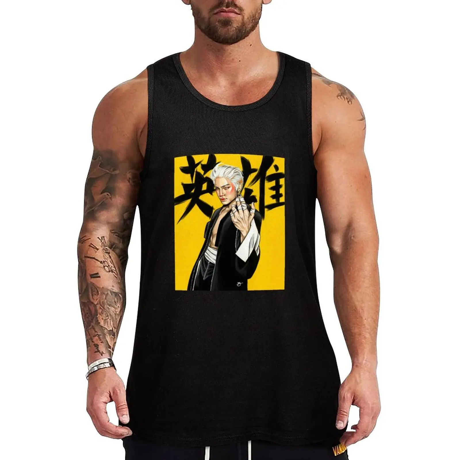 NEO ZONE Taeyong Tank Top sleeveless man shirts Men's gym t-shirts Men's gym t-shirt men clothings
NEO ZONE Taeyong Tank Top sleeveless man shirts Men's gym t-shirts Men's gym t-shirt men clothings