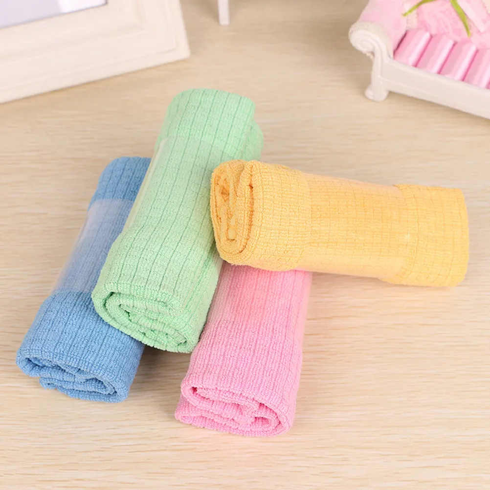 4Pcs Multi Use Strong Stitching Lint Free Microfiber Cloth for Kitchen Cabinet Appliance Glass Surface Wipe
4Pcs Multi Use Strong Stitching Lint Free Microfiber Cloth for Kitchen Cabinet Appliance Glass Surface Wipe