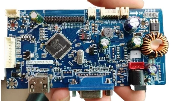 Материнская плата HD LCD MHV7X01VX V2.1 с повышающей платой
Материнская плата HD LCD MHV7X01VX V2.1 с повышающей платой