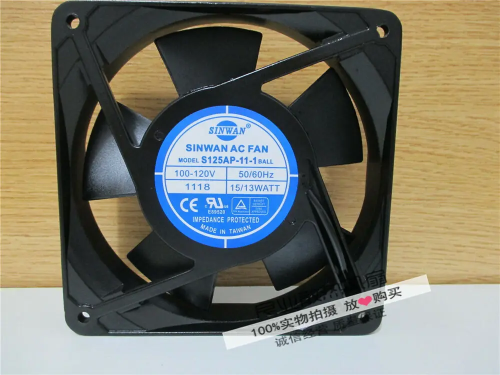 1PC SINWAN S125AP-11-1 100-120V 15/13W 12025 cabinet cooling fan #
1PC SINWAN S125AP-11-1 100-120V 15/13W 12025 cabinet cooling fan #