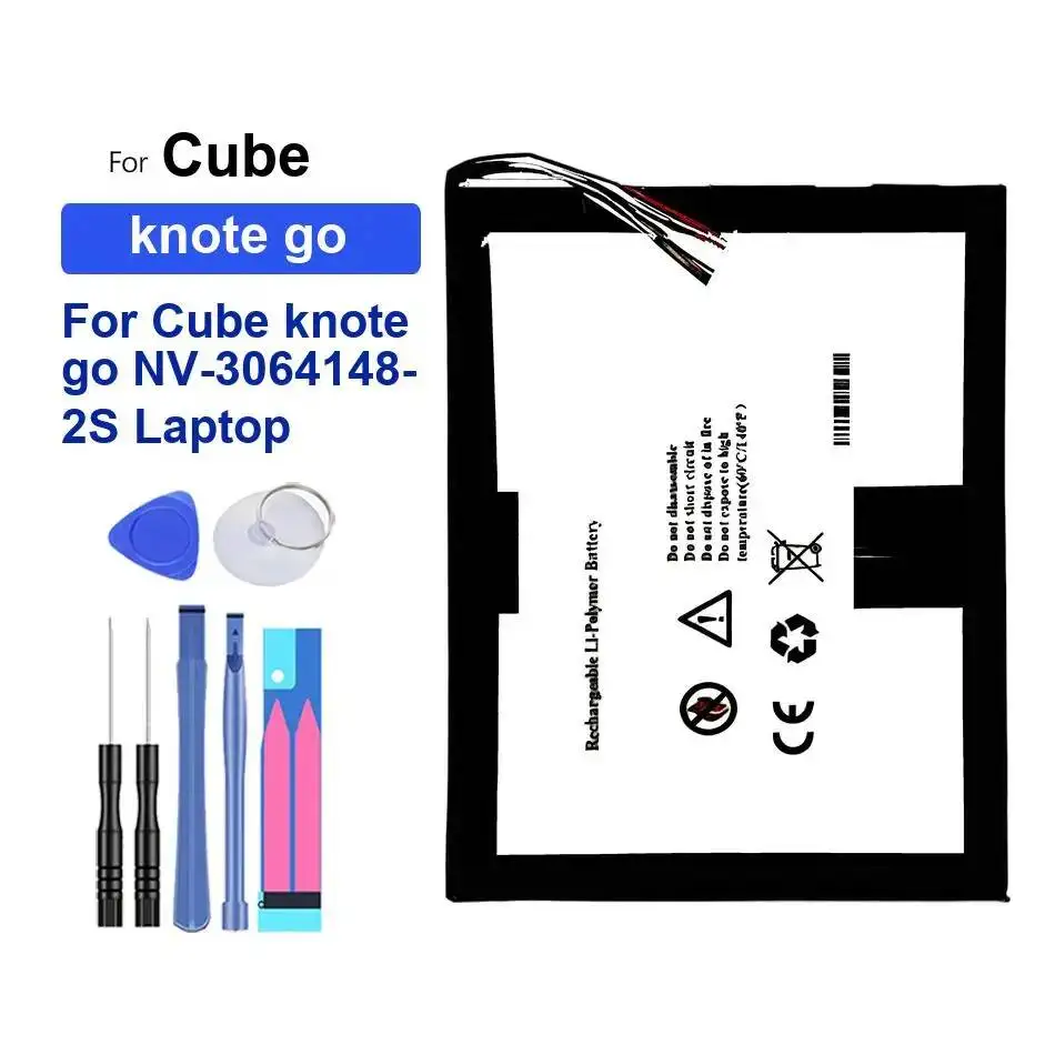 For Cube Knote GO NV-3064148- 2S Laptop Battery 4000Mah Stable
For Cube Knote GO NV-3064148- 2S Laptop Battery 4000Mah Stable