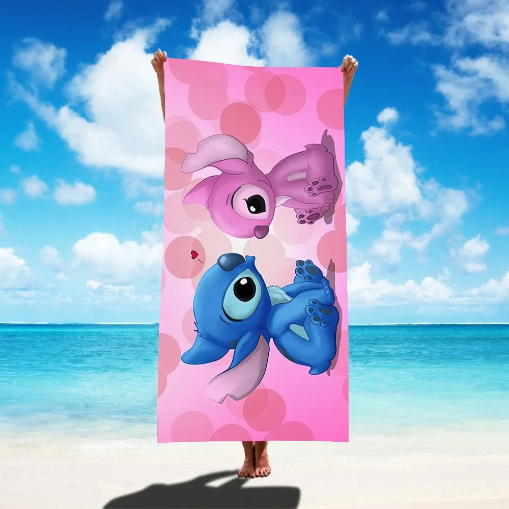 Новое пляжное полотенце Kawaii Stitch 70x150 см аниме мультфильм для девочек и мальчиков мягкие супер впитывающие быстросохнущие плавательные спортивные Банные полотенца
Новое пляжное полотенце Kawaii Stitch 70x150 см аниме мультфильм для девочек и мальчиков мягкие супер впитывающие быстросохнущие плавательные спортивные Банные полотенца