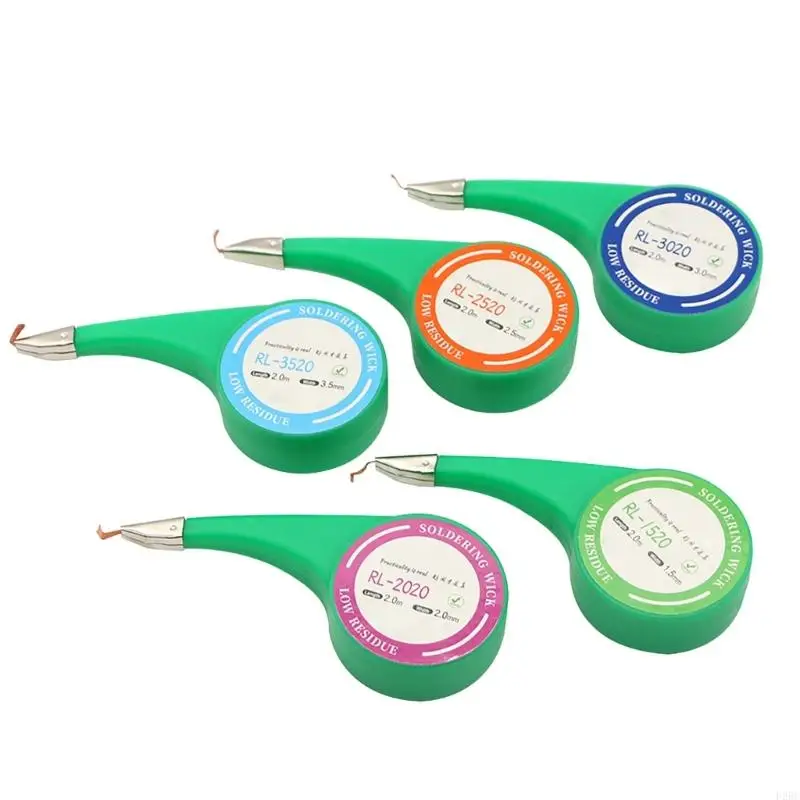 F26C Ergonomic Precise Soldering Wick 1.5mm/2mm/2.5mm/3mm/3.5mm Suitable for Circuit Board Maintenance and Electronic Repairs
F26C Ergonomic Precise Soldering Wick 1.5mm/2mm/2.5mm/3mm/3.5mm Suitable for Circuit Board Maintenance and Electronic Repairs