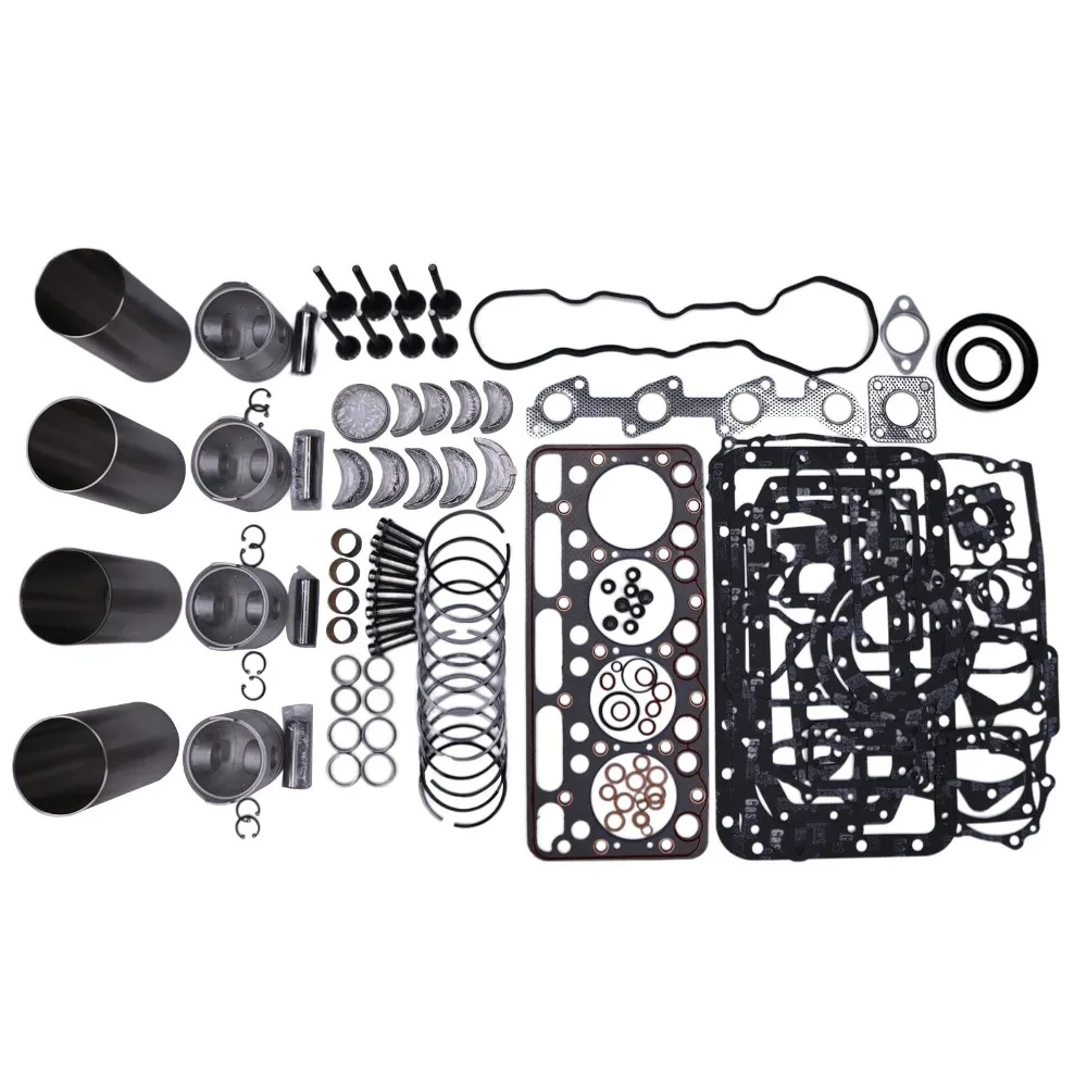 Overhaul Rebuild Kit for Kubota V1702 Engine Bobcat 645 743 733 743DS 1600 3023
Overhaul Rebuild Kit for Kubota V1702 Engine Bobcat 645 743 733 743DS 1600 3023