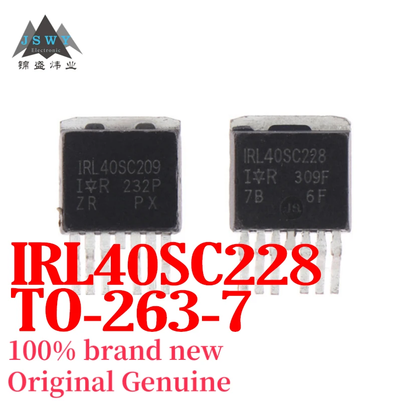 (5/50pcs) IRL40SC228 TO-263-7 MOS field effect transistor Original stock Brand new Free shipping
(5/50pcs) IRL40SC228 TO-263-7 MOS field effect transistor Original stock Brand new Free shipping
