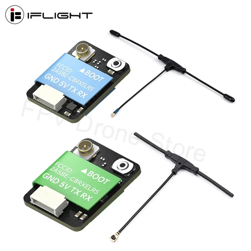 IFlight ELRS 868/900 915MHz / ELRS 2.4G Receiver TX Module W/ 40mm 70mm Antenna Dual-Band Antenna Stick for RC FPV Racing Drone
IFlight ELRS 868/900 915MHz / ELRS 2.4G Receiver TX Module W/ 40mm 70mm Antenna Dual-Band Antenna Stick for RC FPV Racing Drone