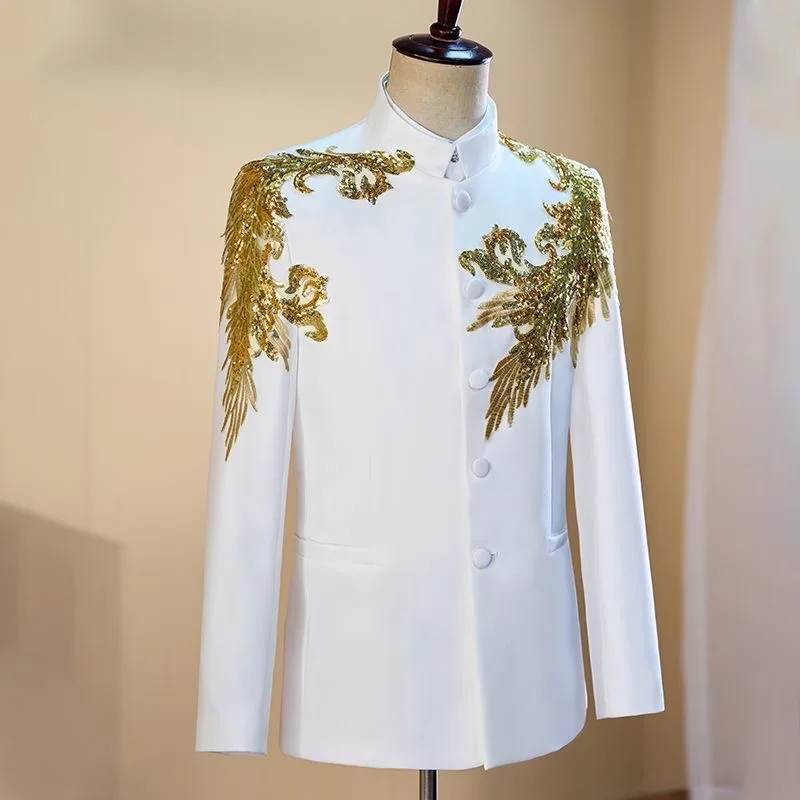 959Suit best man all-match heavy two-piece suit light luxury design temperament
959Suit best man all-match heavy two-piece suit light luxury design temperament