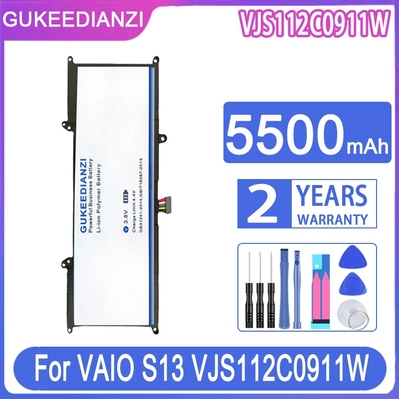 Сменный аккумулятор GUKEEDIANZI VJ8BPS52 5500 мАч для Sony VAIO S13 VJS112C0911W VJS132C0711B VJS131C0211S VJS1
Сменный аккумулятор GUKEEDIANZI VJ8BPS52 5500 мАч для Sony VAIO S13 VJS112C0911W VJS132C0711B VJS131C0211S VJS1