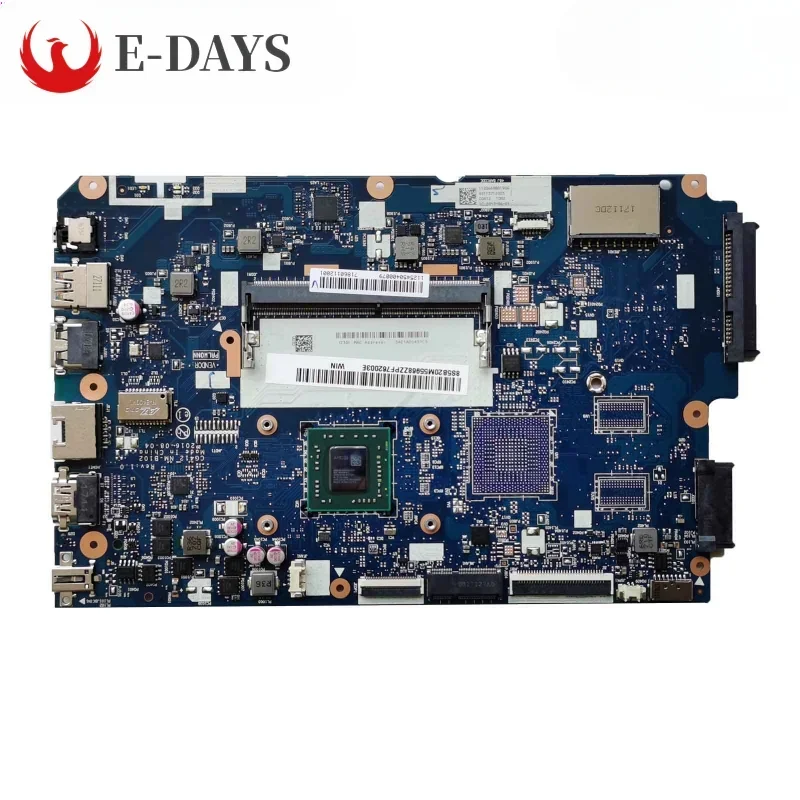 For Lenovo IdeaPad 110-14AST Motherboard NM-B102 Mainboard with CPU A9-9400 5B20M55968 100% Tested Ok
For Lenovo IdeaPad 110-14AST Motherboard NM-B102 Mainboard with CPU A9-9400 5B20M55968 100% Tested Ok
