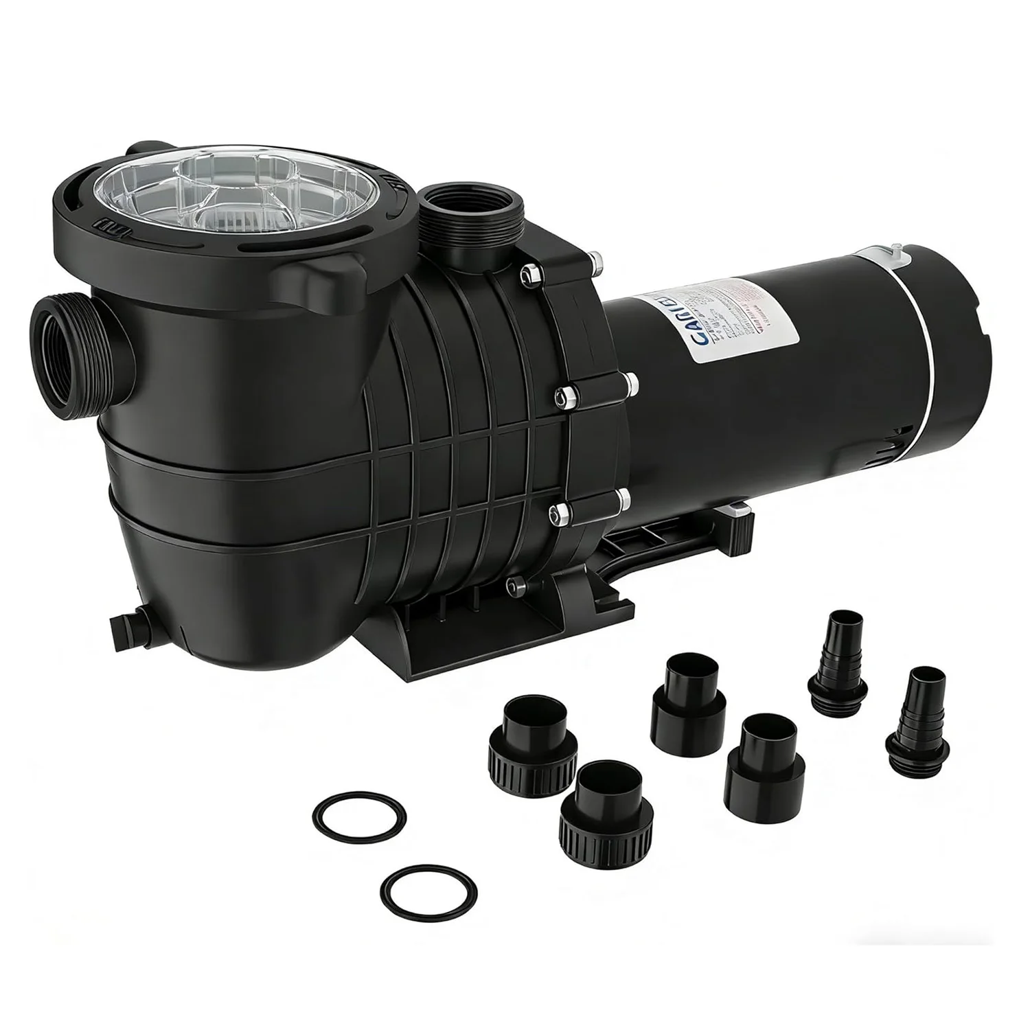 1.5 HP Swimming Pool Pump 1100W 110-120V Single Speed Single Voltage Pumps with Strainer Basket for Above Ground Pool
1.5 HP Swimming Pool Pump 1100W 110-120V Single Speed Single Voltage Pumps with Strainer Basket for Above Ground Pool