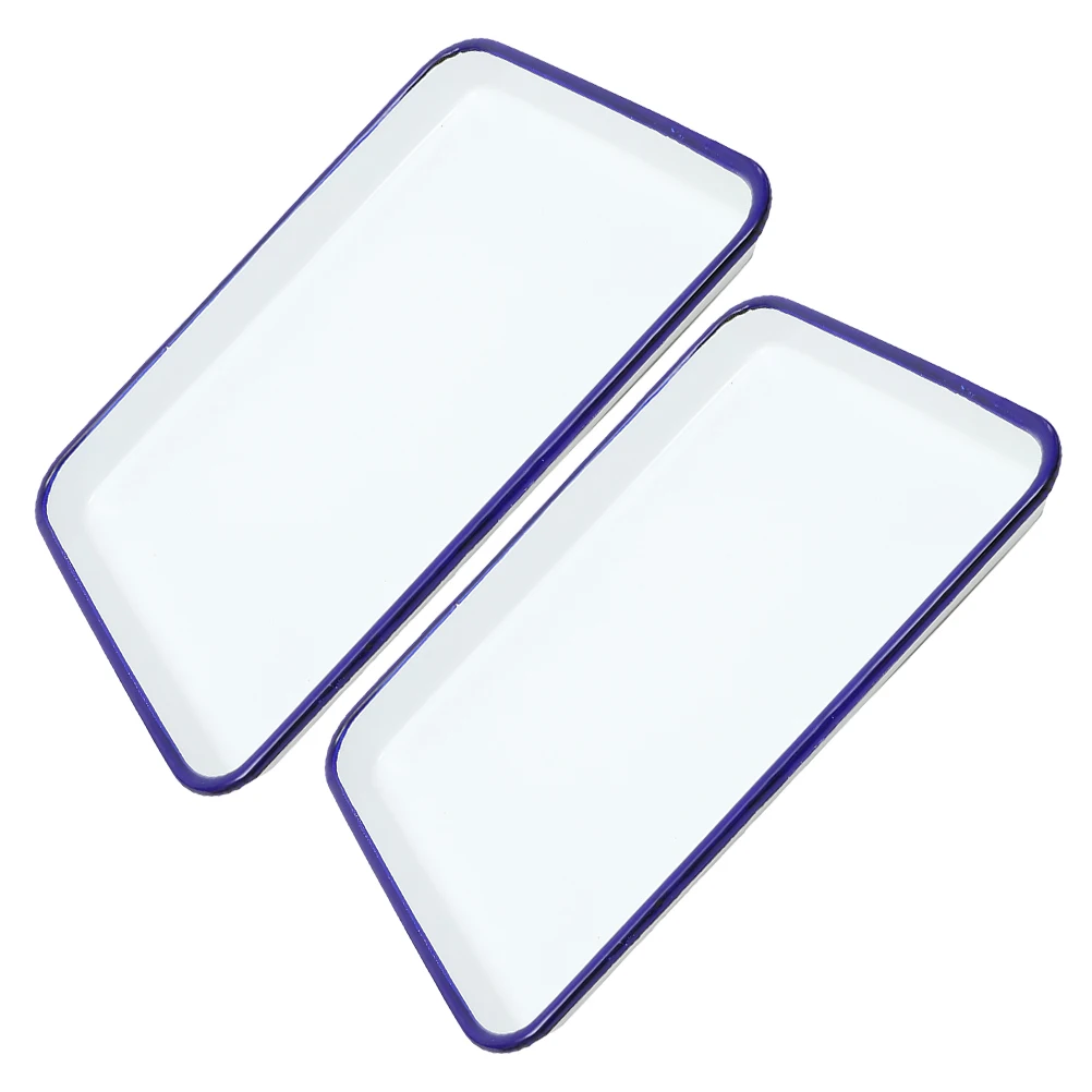 2pcs Baking Trays Pizza Oven Tray 26x18cm White Oven Pan Roasting Cookware Enamel Cookware Pie Cake Pizza
2pcs Baking Trays Pizza Oven Tray 26x18cm White Oven Pan Roasting Cookware Enamel Cookware Pie Cake Pizza