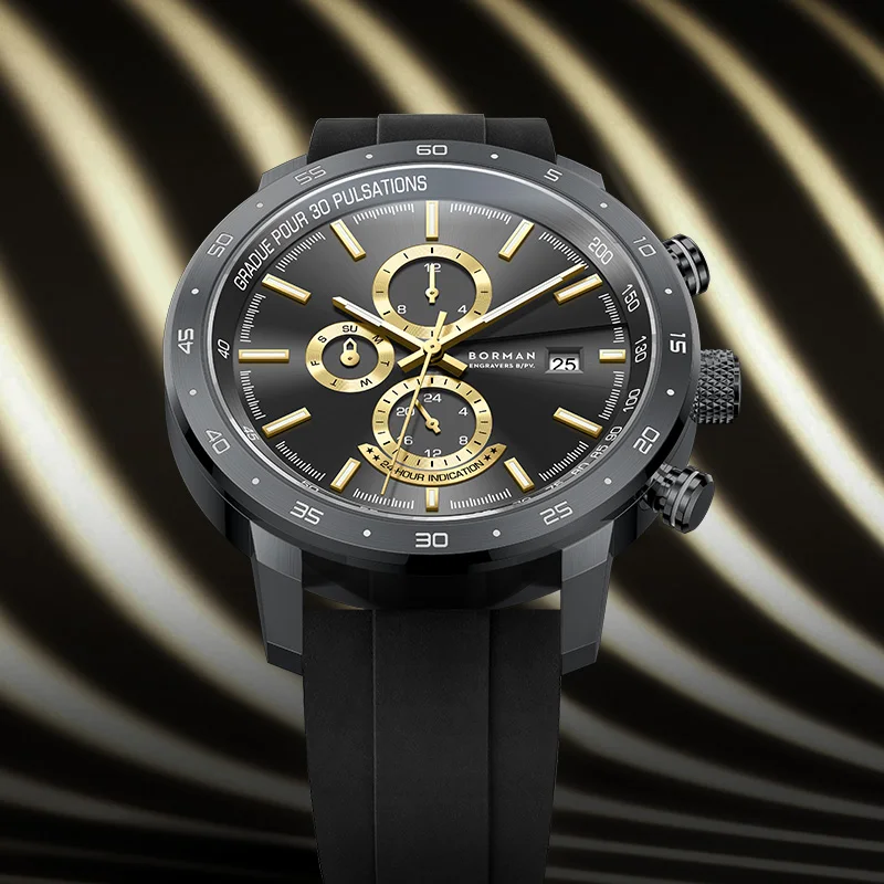 BORMAN Men Luxury Sport Rubber Strap Wristwatch Mechanical Sapphire Crystal Glass 42mm Man Automatic Watches 2025
BORMAN Men Luxury Sport Rubber Strap Wristwatch Mechanical Sapphire Crystal Glass 42mm Man Automatic Watches 2025