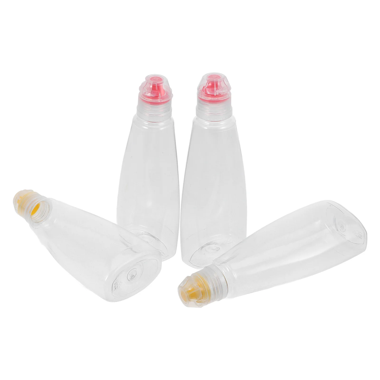 4 Pcs Bottle 400g Mini Squeeze Containers Transparent Dispenser Sauce Ketchup Condiment Oil Travel Squeeze Bottle PET
4 Pcs Bottle 400g Mini Squeeze Containers Transparent Dispenser Sauce Ketchup Condiment Oil Travel Squeeze Bottle PET