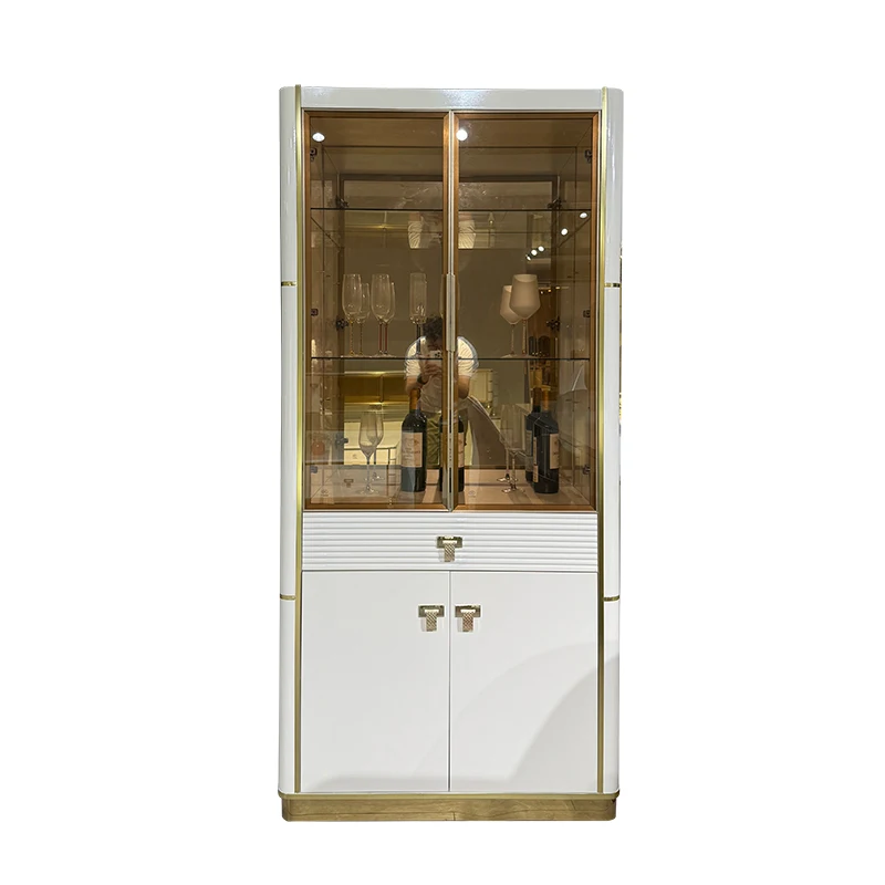 &Foshan Modern Living Room Storage Glass Display Wine Rack Cabinet Home Furniture Bar Dining Room Luxury Wooden Wine Cabinet
&Foshan Modern Living Room Storage Glass Display Wine Rack Cabinet Home Furniture Bar Dining Room Luxury Wooden Wine Cabinet