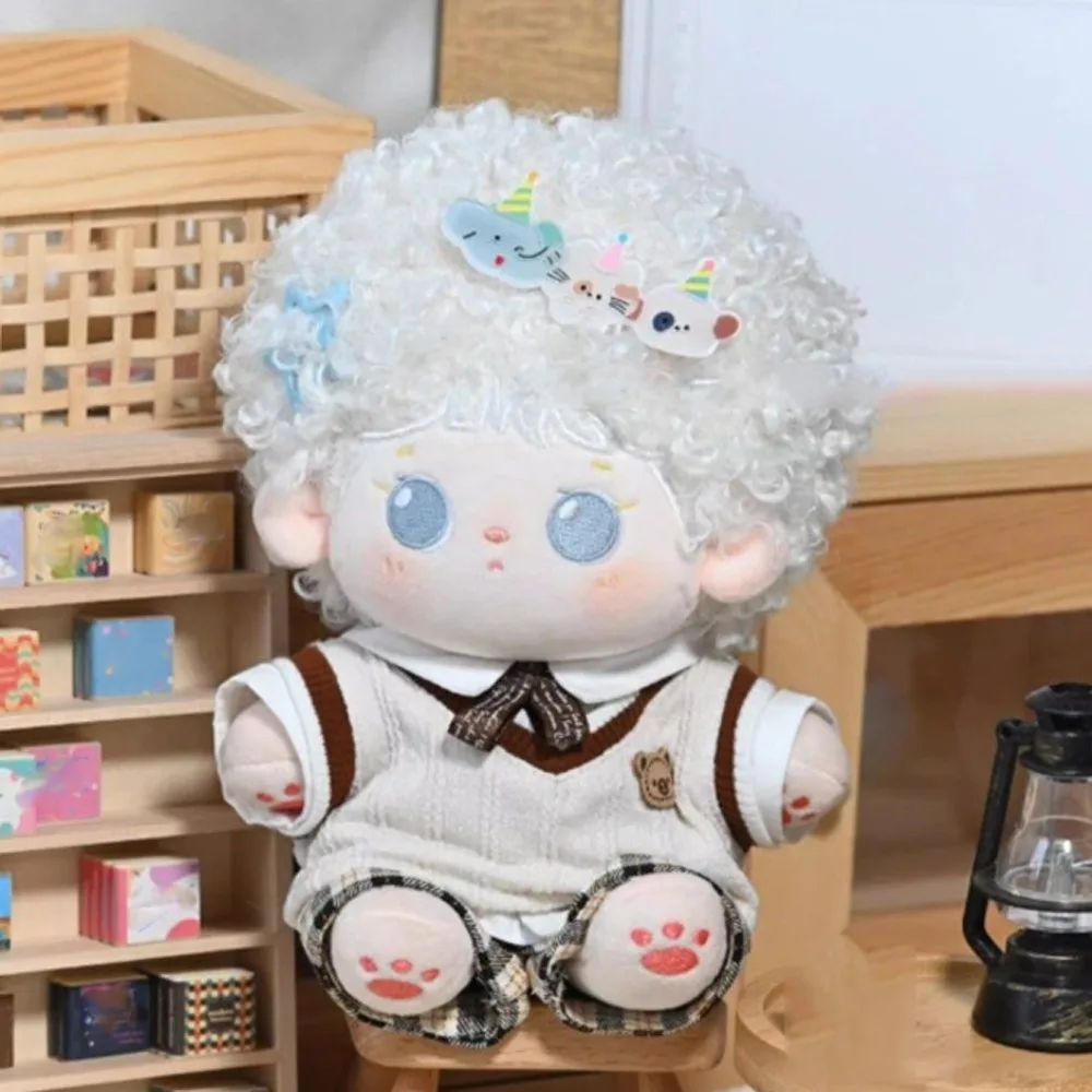 1 set School Uniform 20cm Cotton Doll Clothes Knitted Vest Outfit Cotton Doll's Clothes Plaid Shorts Fashion Plush Doll Clothes
1 set School Uniform 20cm Cotton Doll Clothes Knitted Vest Outfit Cotton Doll's Clothes Plaid Shorts Fashion Plush Doll Clothes