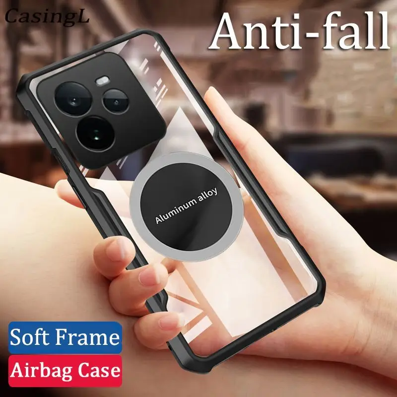 For Realme GT7 Pro 5G GT6 T Case Car Magnetic Transparent Heat Shockproof Shell For Realme GT Neo 6 T GT6 Pro gt7 Back Cover
For Realme GT7 Pro 5G GT6 T Case Car Magnetic Transparent Heat Shockproof Shell For Realme GT Neo 6 T GT6 Pro gt7 Back Cover