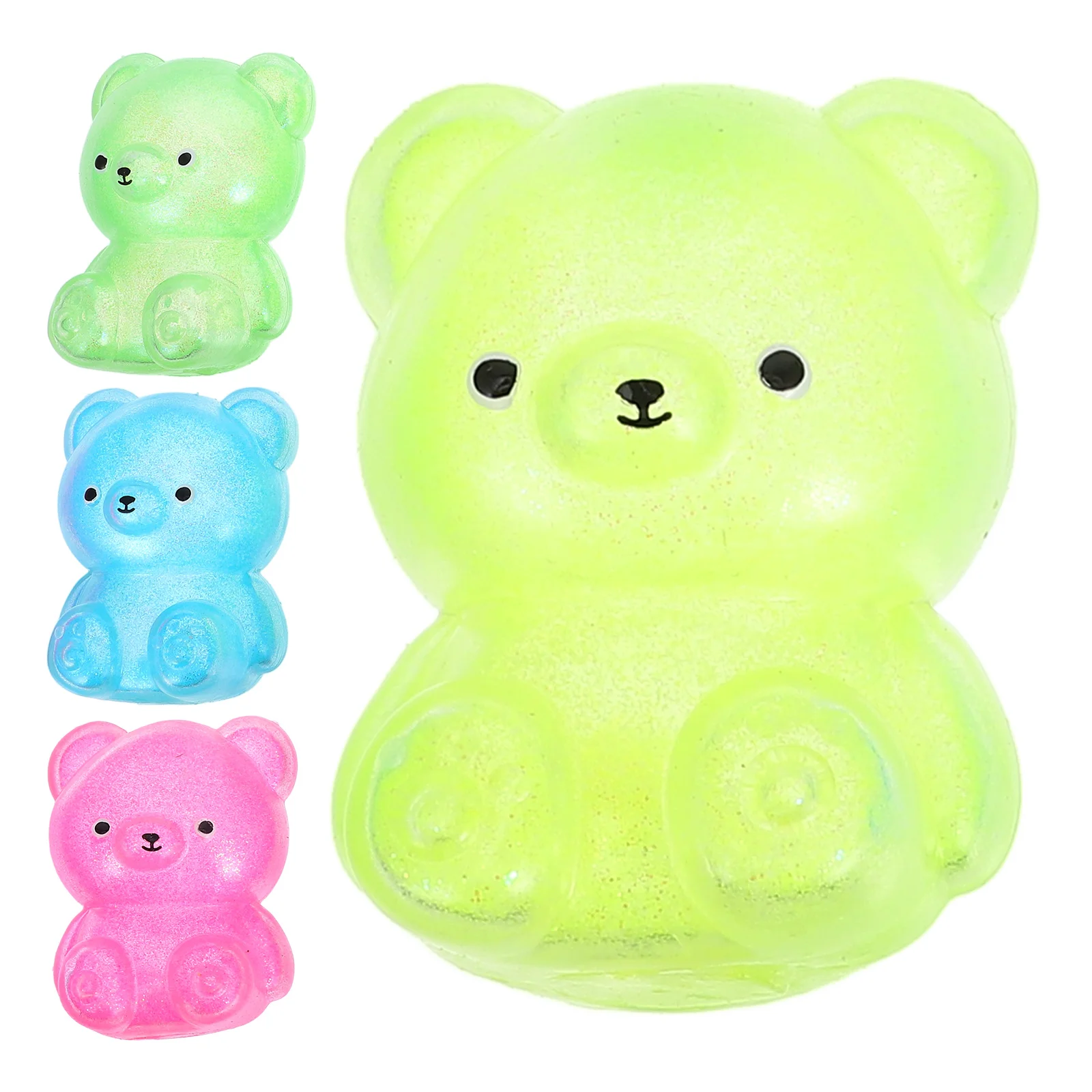 4 Pcs Decompression Bear Toys Shaped Squishy Stress Balls Prize Tpr Sensory for Kids Fidgets
4 Pcs Decompression Bear Toys Shaped Squishy Stress Balls Prize Tpr Sensory for Kids Fidgets