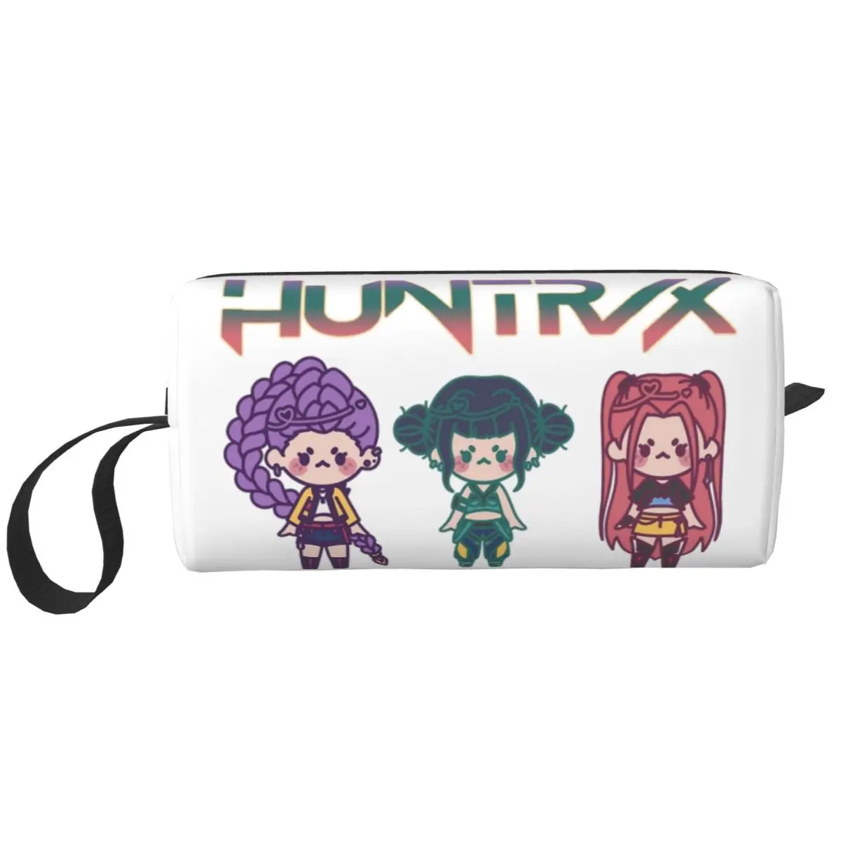 KPop Demon Hunters Huntrix Cartoon Cosmetic Bag Women Makeup Bags Travel Waterproof Toiletry Bag Organizer Pouch
KPop Demon Hunters Huntrix Cartoon Cosmetic Bag Women Makeup Bags Travel Waterproof Toiletry Bag Organizer Pouch