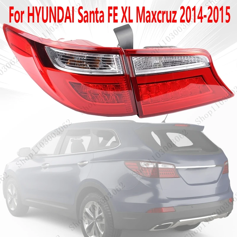 Car rear bumper taillight assembly turn signal reverse warning light For HYUNDAI Santa FE XL Maxcruz 2014-2015 92406B8100
Car rear bumper taillight assembly turn signal reverse warning light For HYUNDAI Santa FE XL Maxcruz 2014-2015 92406B8100