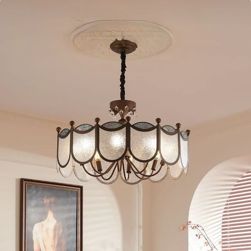 French Living Room Chandelier Mid-Century Retro Grand Lighting Designer Style American High-End Main Light Luxury Home Decor
French Living Room Chandelier Mid-Century Retro Grand Lighting Designer Style American High-End Main Light Luxury Home Decor