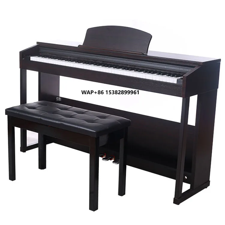 Wholesale High Quality Hammer Action 88-Key Digital Piano Keyboard with Solid Wood Soundboard and Three Pedals
Wholesale High Quality Hammer Action 88-Key Digital Piano Keyboard with Solid Wood Soundboard and Three Pedals