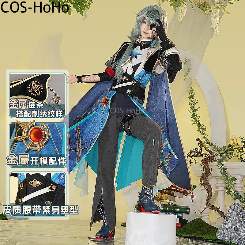 COS-HoHo Honkai: Star Rail Anaxagoras Game Suit Gorgeous Uniform Cosplay Costume Halloween Party Role Play Outfit Men S-3XL
COS-HoHo Honkai: Star Rail Anaxagoras Game Suit Gorgeous Uniform Cosplay Costume Halloween Party Role Play Outfit Men S-3XL