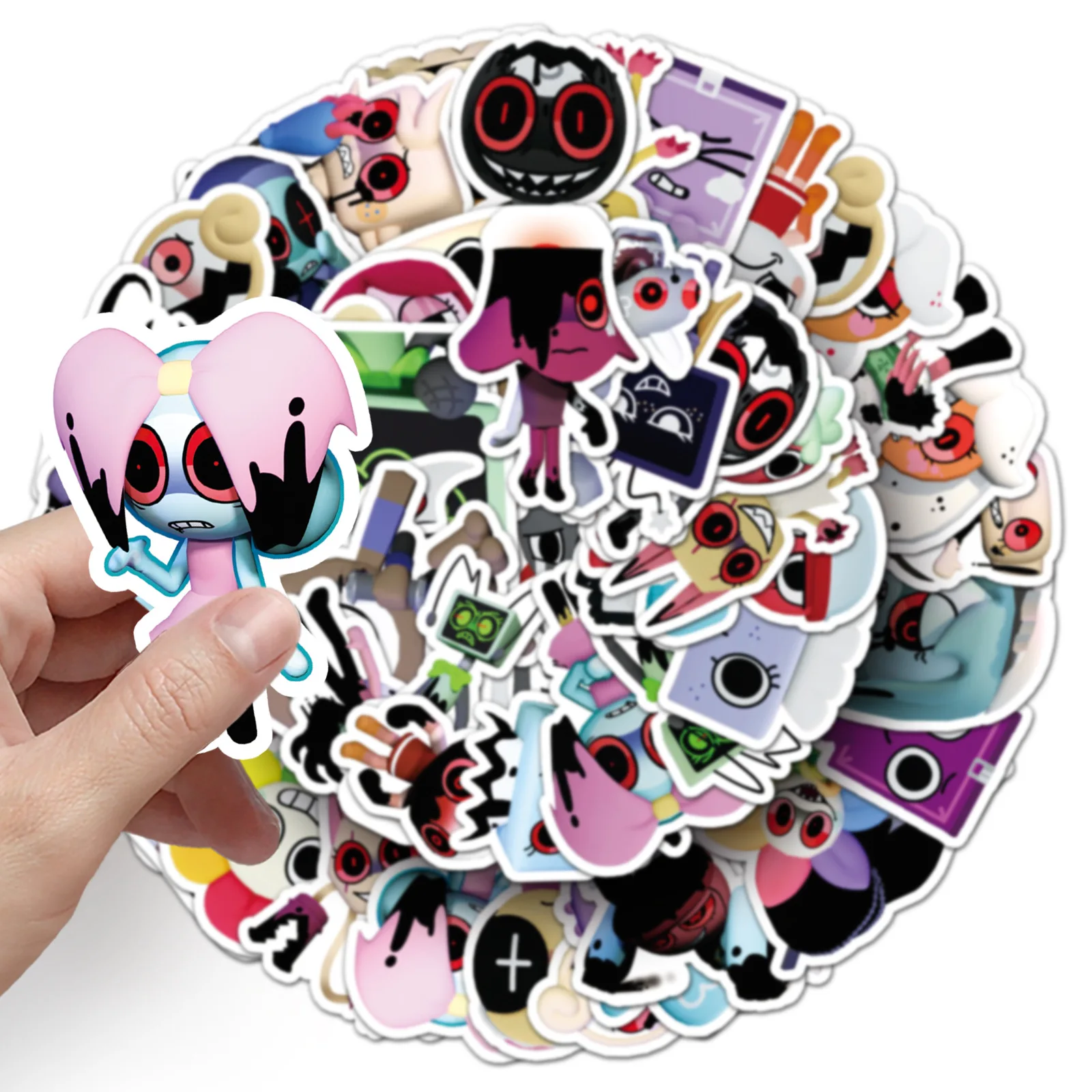 10/50PCS New Funny Dandys World Cartoon Game Stickers DIY Decoration Waterproof Skateboard Notebook Luggage Phone Fridge Decals
10/50PCS New Funny Dandys World Cartoon Game Stickers DIY Decoration Waterproof Skateboard Notebook Luggage Phone Fridge Decals