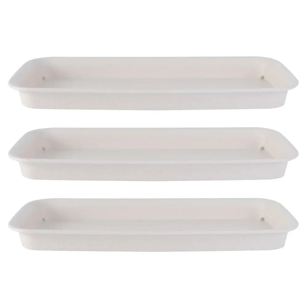 5 Pcs Rectangular Flower Pot Trays Lightweight Durable Plastic Beige 200 21x8 5cm Anti Sun Aging Fade Resistant Planter Saucers
5 Pcs Rectangular Flower Pot Trays Lightweight Durable Plastic Beige 200 21x8 5cm Anti Sun Aging Fade Resistant Planter Saucers