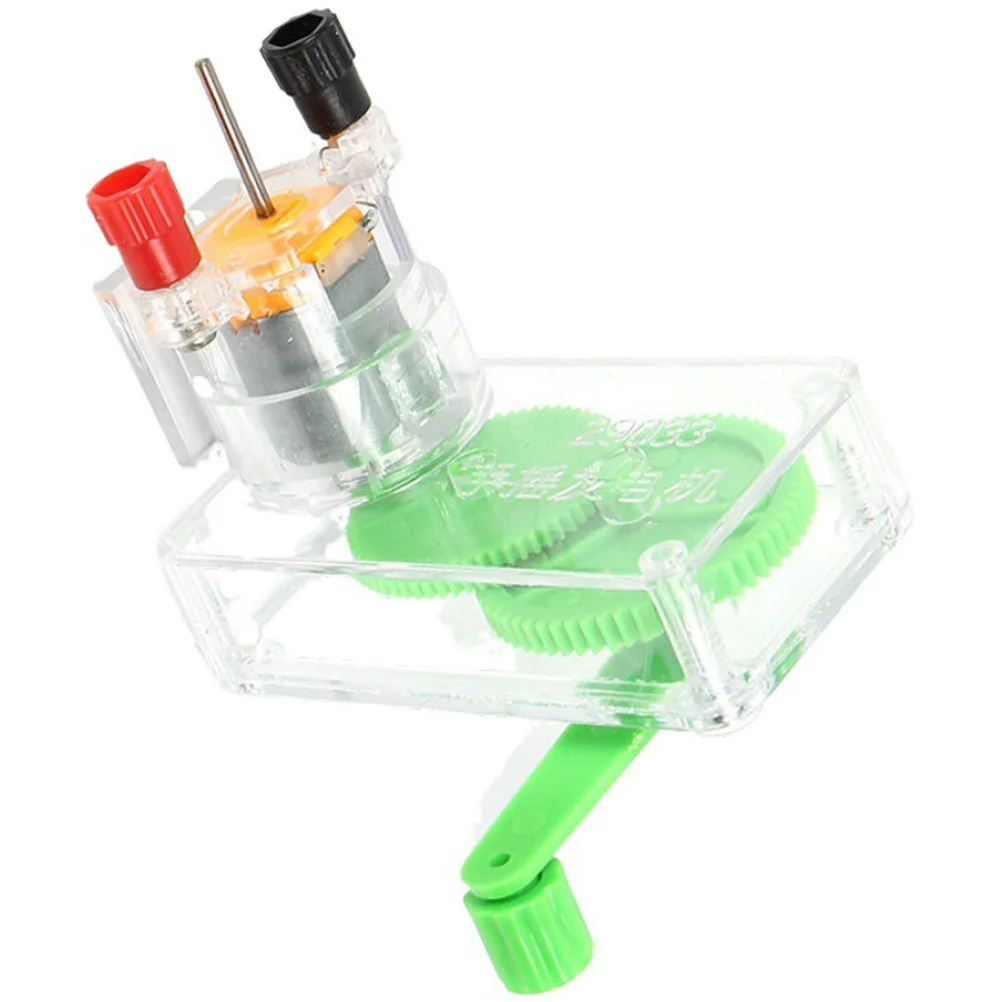 Hand Generator Education Science Kit Electricity Manual Portable Magnet Experimental
Hand Generator Education Science Kit Electricity Manual Portable Magnet Experimental
