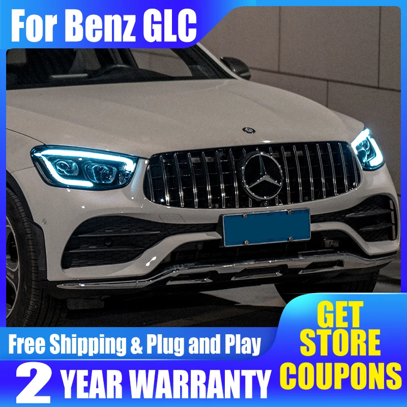 Все светодиодные фары s для Benz W253, передсветильник s 2016-2021 GLC260 GLC300, светодиодные дневные ходовые огсветильник, Светодиодные поворотники в сборе
Все светодиодные фары s для Benz W253, передсветильник s 2016-2021 GLC260 GLC300, светодиодные дневные ходовые огсветильник, Светодиодные поворотники в сборе