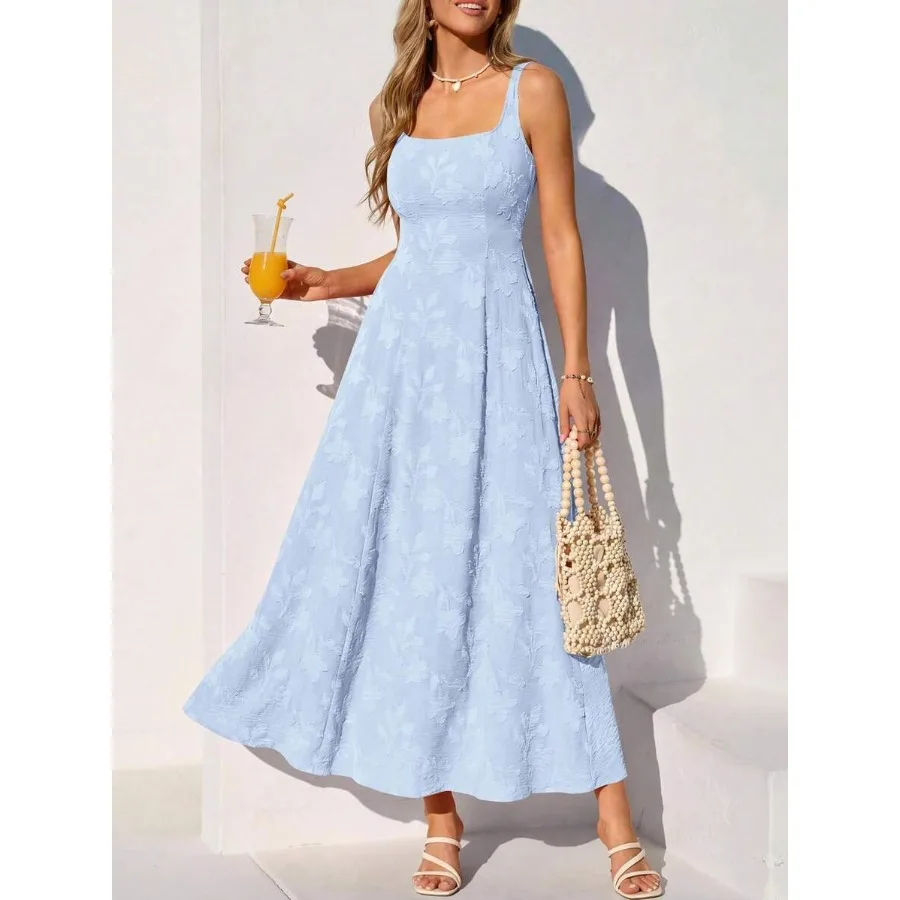 【New style】Womens Summer Dresses Casual Sleeveless Square Neck Formal Wedding Guest Beach Vacation Boho Maxi Dress
【New style】Womens Summer Dresses Casual Sleeveless Square Neck Formal Wedding Guest Beach Vacation Boho Maxi Dress