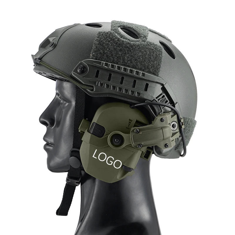 Electronic Shooting Headset Helmet Mounted Version Hunting Pickup and Noise Reduction Tactical Headset Hearing Protection
Electronic Shooting Headset Helmet Mounted Version Hunting Pickup and Noise Reduction Tactical Headset Hearing Protection