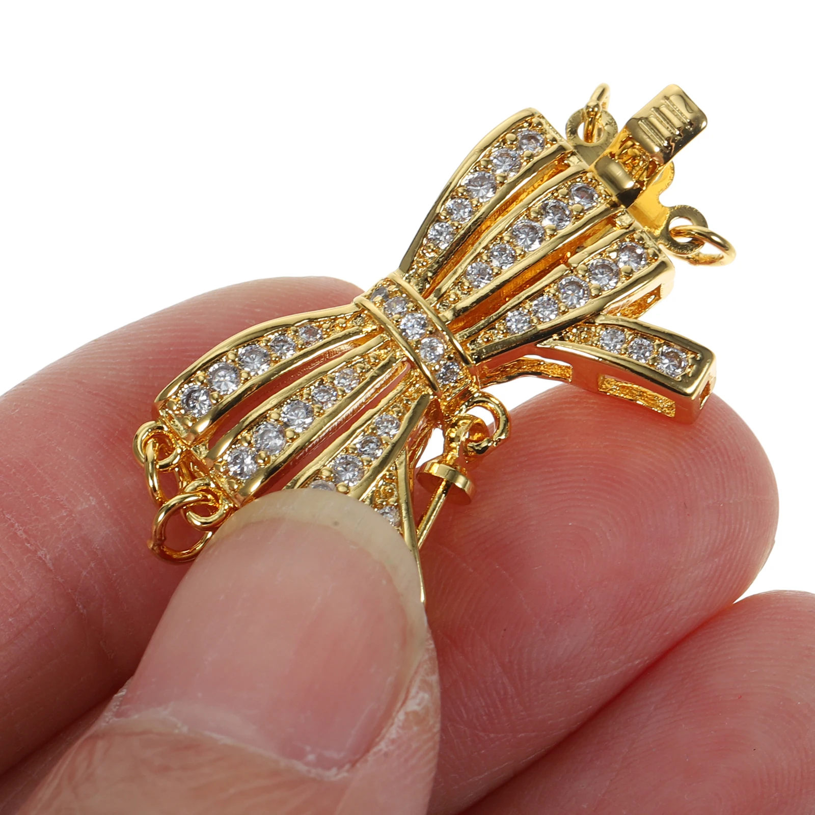 2Pcs Layering Necklace Clasps Sturdy Alloy Multipurpose Jewelry Making Connectors Separator for DIY Bracelets Necklaces
2Pcs Layering Necklace Clasps Sturdy Alloy Multipurpose Jewelry Making Connectors Separator for DIY Bracelets Necklaces