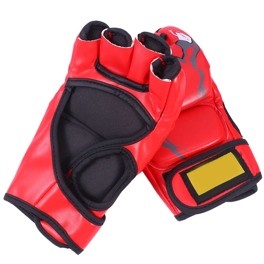 Boxing Gloves Breathable Half Finger Short Point Fingers for Riding Red Biking Fitness
Boxing Gloves Breathable Half Finger Short Point Fingers for Riding Red Biking Fitness