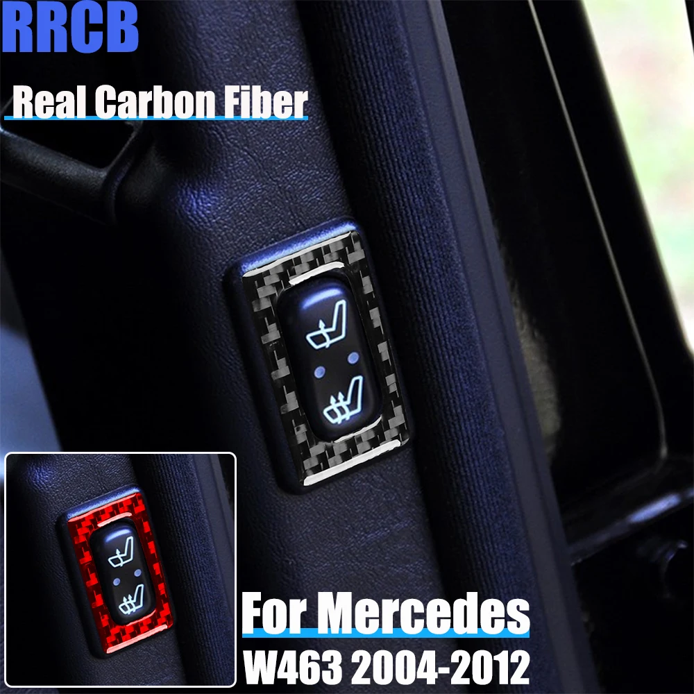 Real Carbon Fiber Car Accessories Seat Ventilation Soft Cover Sticker For Mercedes-Benz G Class W463 G500 G55 G63 G550 2004-2012
Real Carbon Fiber Car Accessories Seat Ventilation Soft Cover Sticker For Mercedes-Benz G Class W463 G500 G55 G63 G550 2004-2012