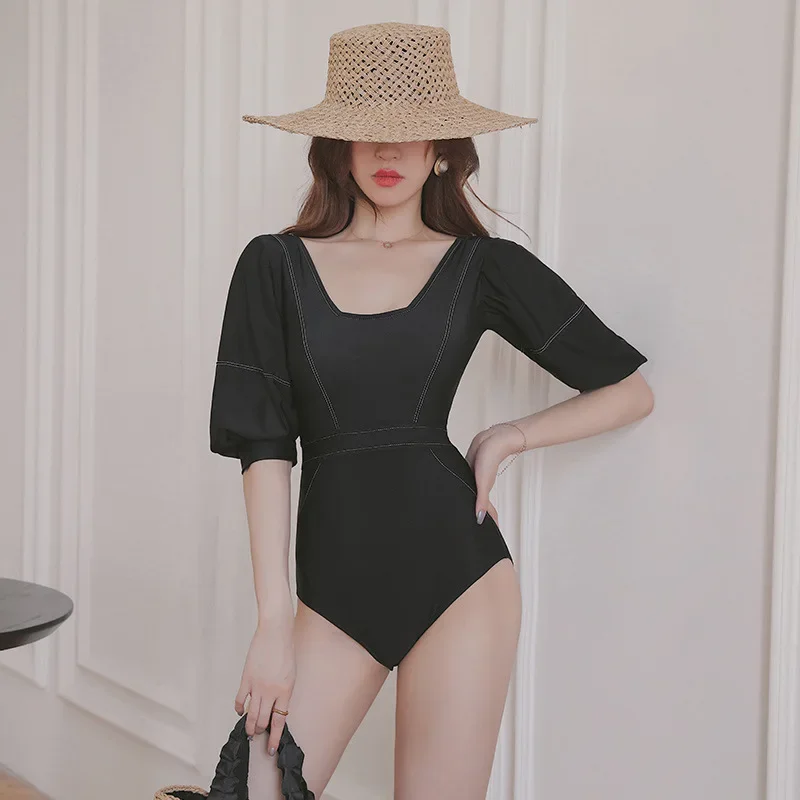 Conservative Lady Bikini One-Piece Swimsuit Sexy Wood Grain Edge Fresh Popular Cover-Up Chinese Brand Sportswear And Bags
Conservative Lady Bikini One-Piece Swimsuit Sexy Wood Grain Edge Fresh Popular Cover-Up Chinese Brand Sportswear And Bags