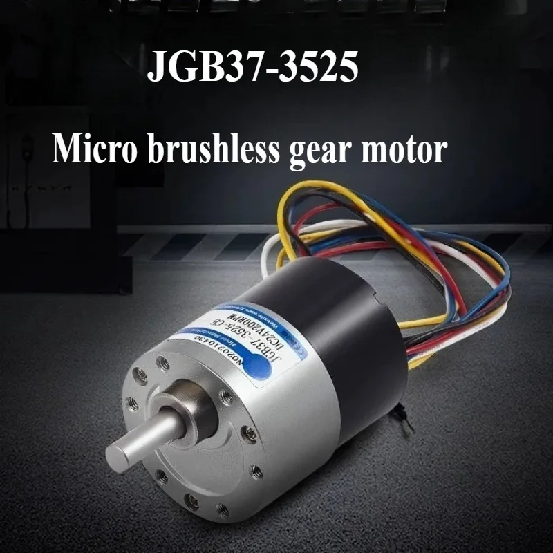 JGB37-3525 12V 24V DC Gear Motor Brushless Motor 37mm Adjustable Speed Can CW CCW BLDC Micro Motors
JGB37-3525 12V 24V DC Gear Motor Brushless Motor 37mm Adjustable Speed Can CW CCW BLDC Micro Motors
