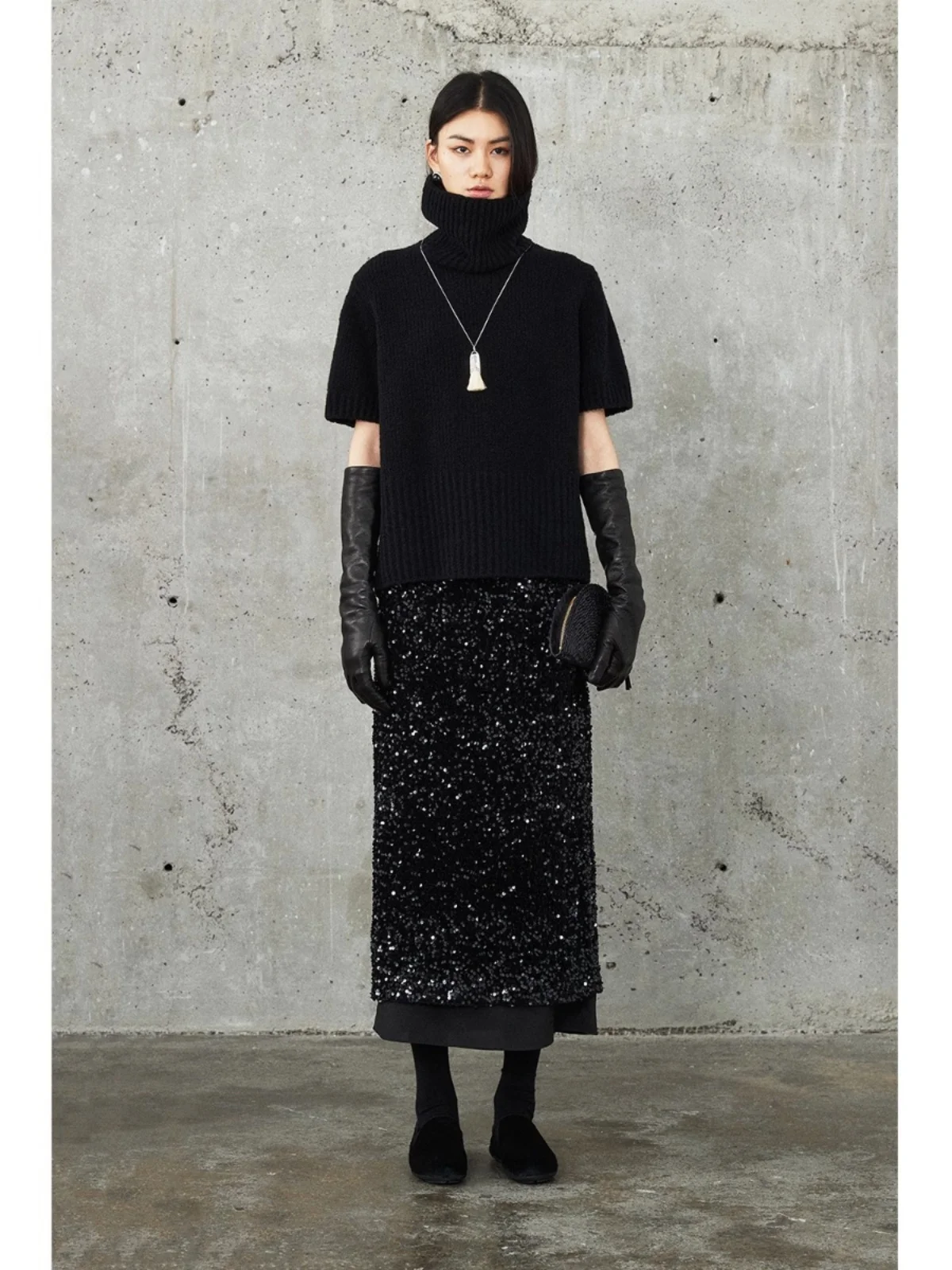 Весенне-летний женский вязаный свитер с высоким воротником ort Sve, тонкий свободный крой, повседневный свободный крой, утягивающий базовый слой irt
Весенне-летний женский вязаный свитер с высоким воротником ort Sve, тонкий свободный крой, повседневный свободный крой, утягивающий базовый слой irt