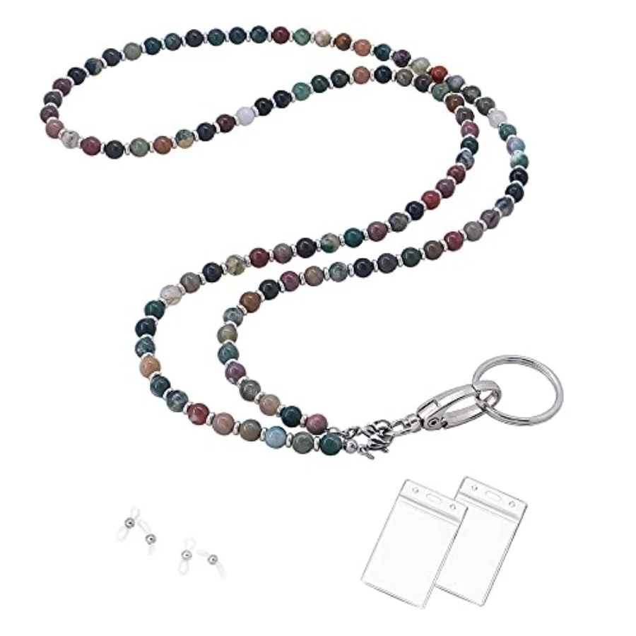 Lanyard for Women, Beaded Lanyards for ID Badges Holder Teacher Lanyard Holder Keychain Necklace Strap for Women Girls
Lanyard for Women, Beaded Lanyards for ID Badges Holder Teacher Lanyard Holder Keychain Necklace Strap for Women Girls