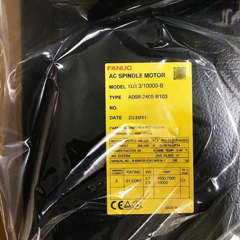 Серводвигатель Fanuc A06B-1405-B103 в наличии, быстрая доставка
Серводвигатель Fanuc A06B-1405-B103 в наличии, быстрая доставка